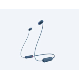 Безжични слушалки-тапи Sony WI-C100, blue - WIC100L.CE7