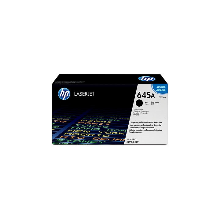 HP 645A Black LaserJet Toner Cartridge
