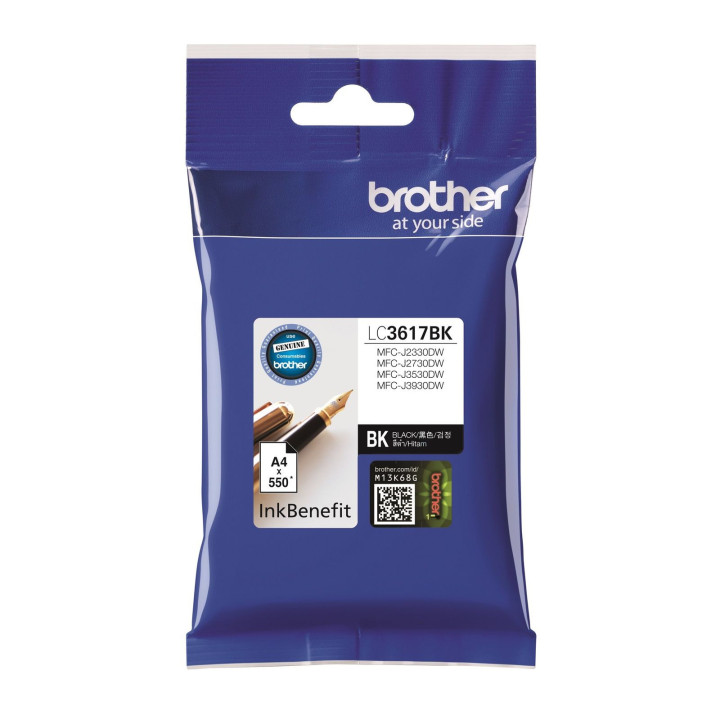 Brother LC-3617 Black Ink Cartridge for MFC-J2330DW/J3530DW/J3930DW
