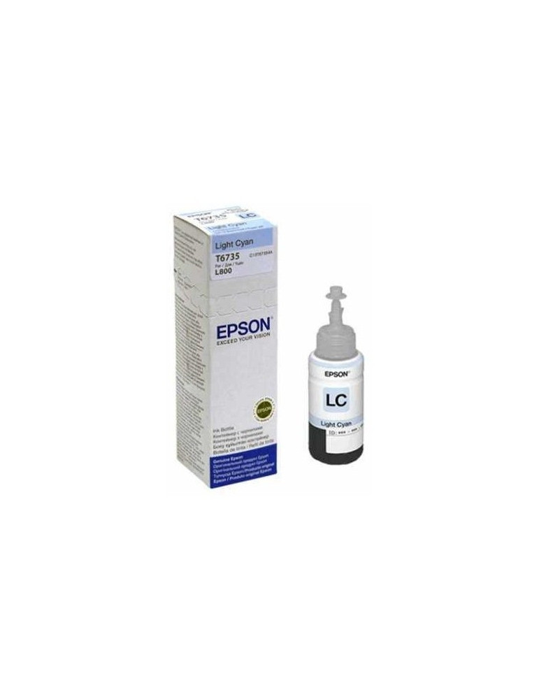 Epson T6735 Light Cyan ink bottle, 70ml