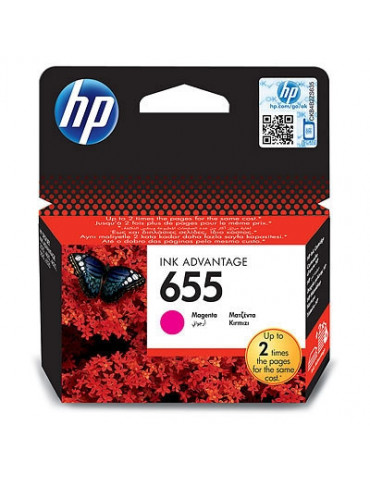 HP 655 Magenta Ink Cartridge