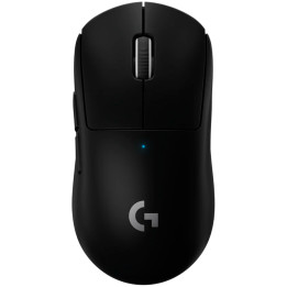 Безжична геймърска мишка Logitech G PRO X SUPERLIGHT 2 LIGHTSPEED, черен, 2.4GHZ  - 910-006630