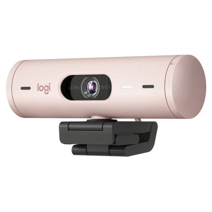 Web камера Logitech Brio 500, ROSE, EMEA28 - 960-001421