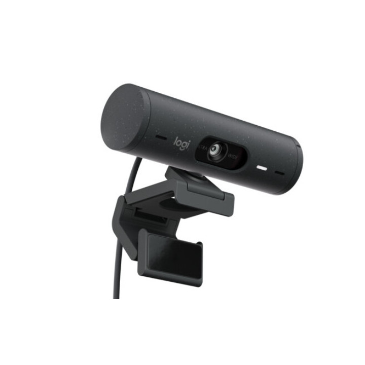 Web камера Logitech Brio 500, GRAPHITE, EMEA28 - 960-001422