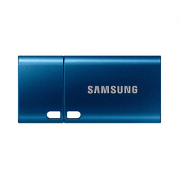 Флаш памет Samsung 64GB Flash Drive, 300 MB/s, USB-C 3.1, Blue - MUF-64DA/APC