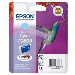 Epson T0805 Light Cyan Ink Cartridge - Retail Pack (untagged)
