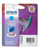 Epson T0802 Cyan Ink Cartridge - Retail Pack (untagged)s
