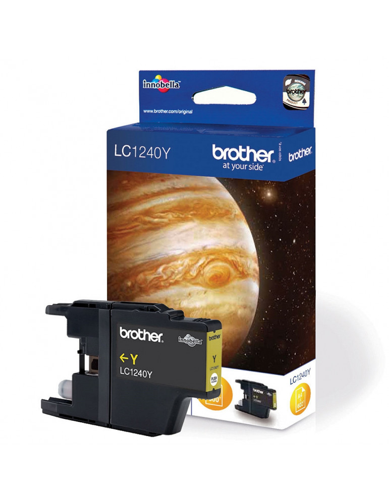 Brother LC-1240 Yellow Ink Cartridge for MFC-J6510/J6910