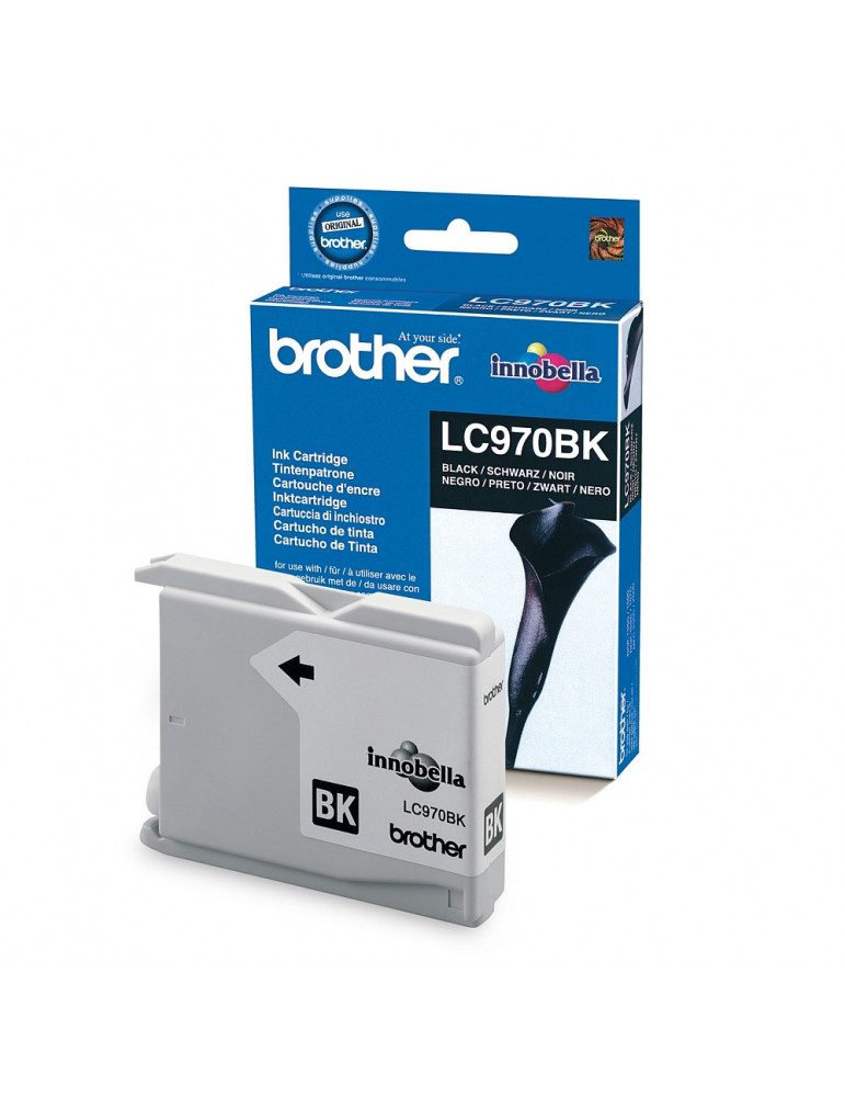 Brother LC-970BK Ink Cartridge for DCP-135C/150C, MFC-235C/260C series
