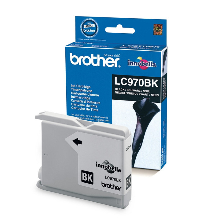 Brother LC-970BK Ink Cartridge for DCP-135C/150C, MFC-235C/260C series
