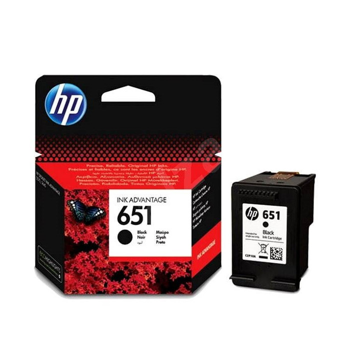 HP 651 Black Ink Cartridge