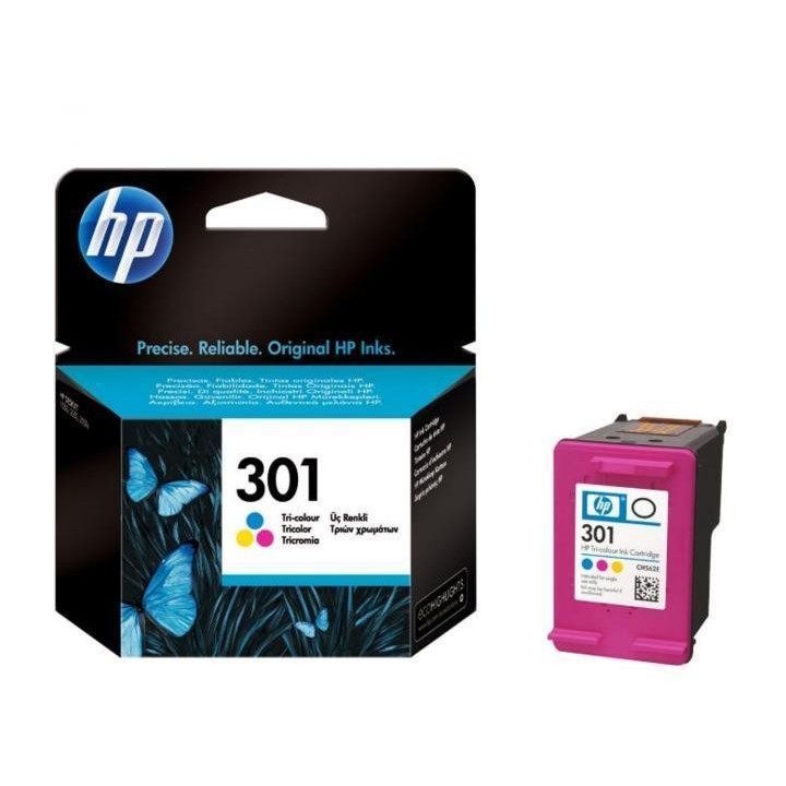 HP 301 Tri-color Ink Cartridge