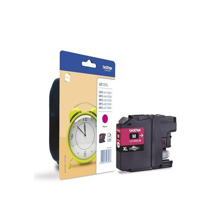 Brother LC-125 XL Magenta Ink Cartridge for MFC-J4510DW
