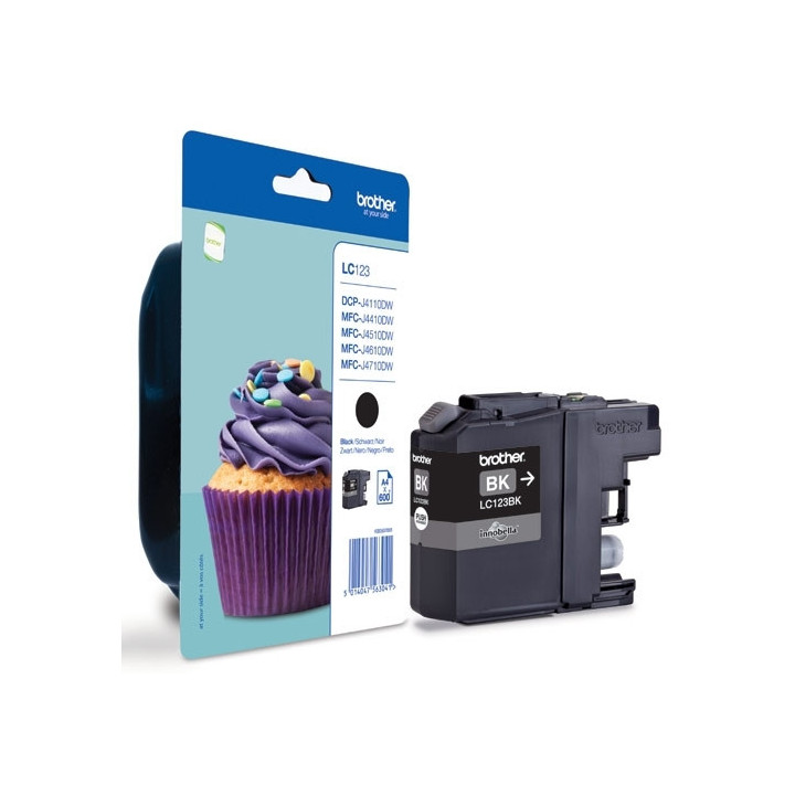 Brother LC-123 Black Ink Cartridge for MFC-J4510DW