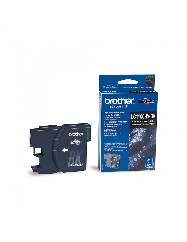 Brother LC-1100HYBK Ink Cartridge High Yield for MFC-6490, DCP-6690/6890 series