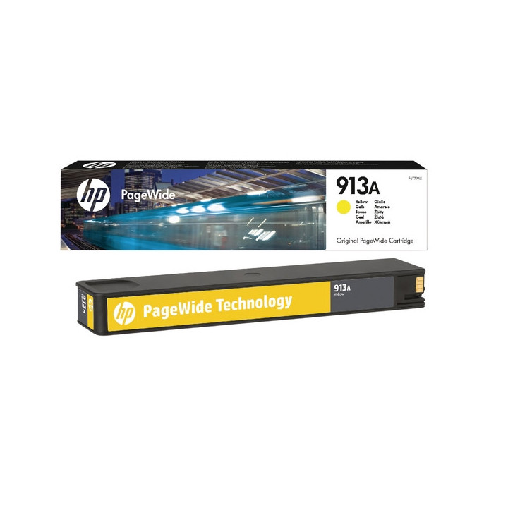 HP 913A Yellow Original PageWide Cartridge