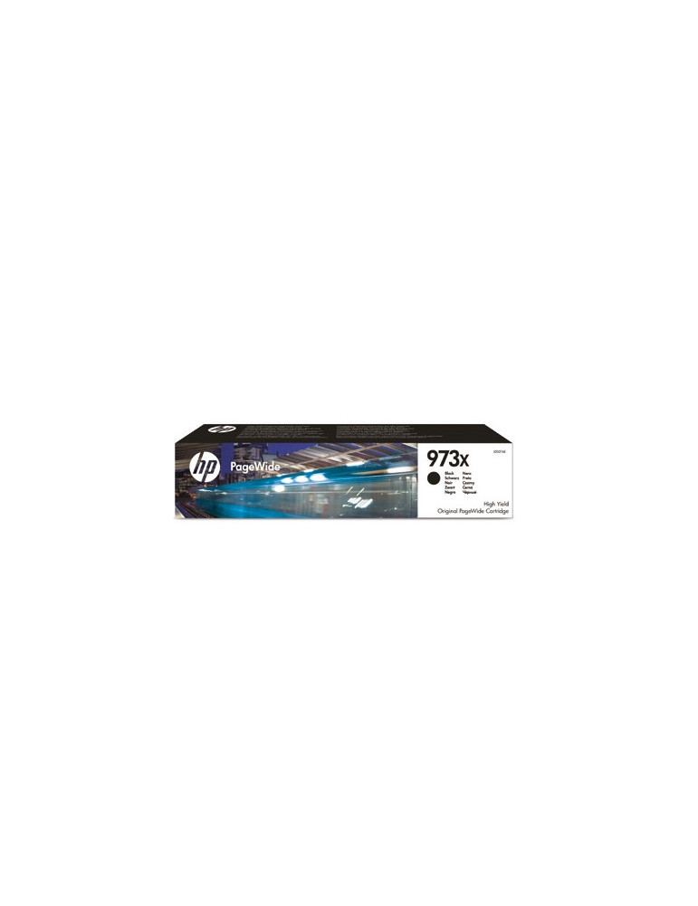 HP 973X High Yield Black Original PageWide Cartridge