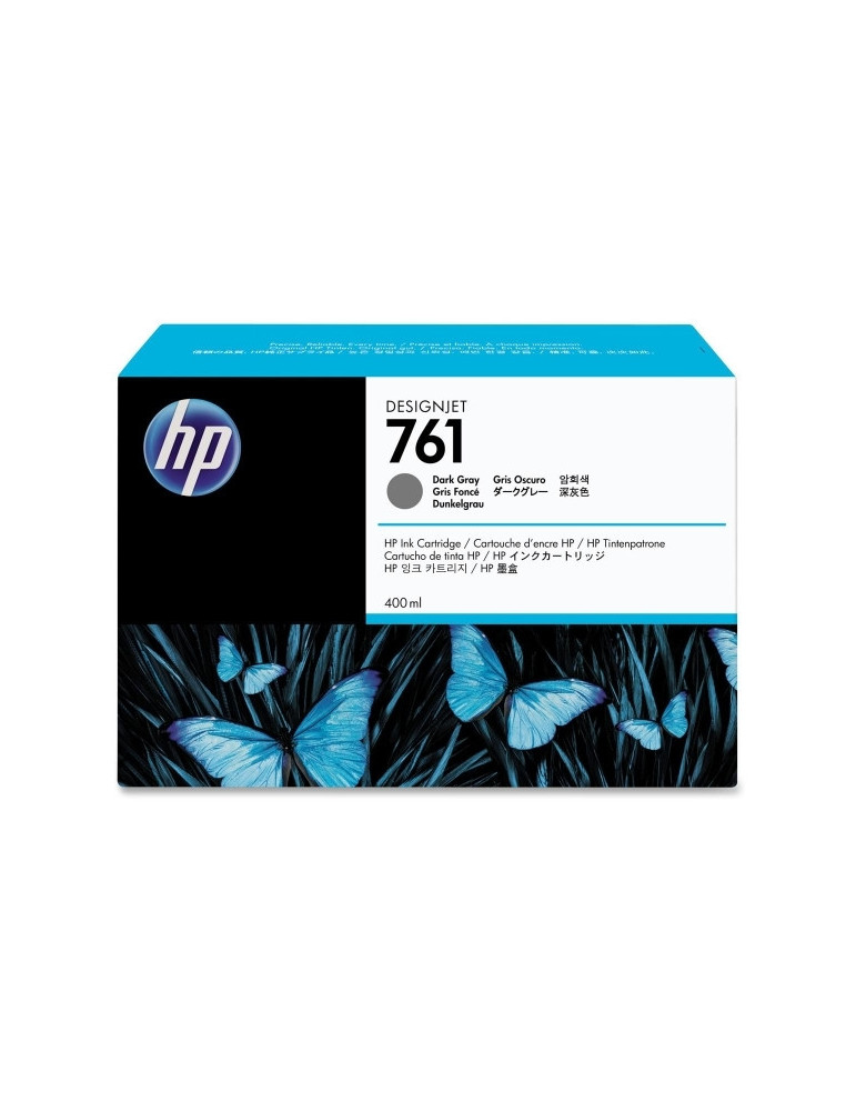 HP 761 400-ml Dark Gray Designjet Ink Cartridge