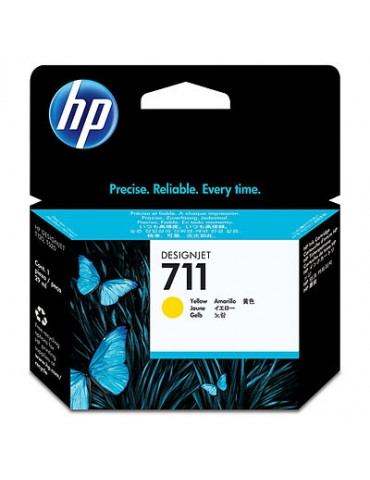 HP 711 29-ml Yellow Ink Cartridge