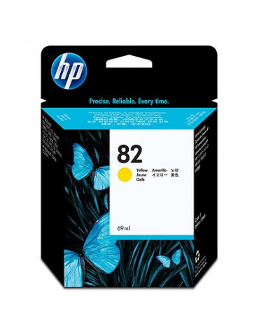 HP 82 69-ml Yellow Ink Cartridge