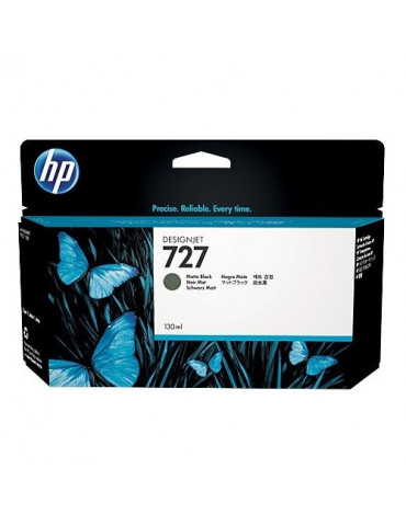 HP 727 130-ml Mate Black Ink Cartridge