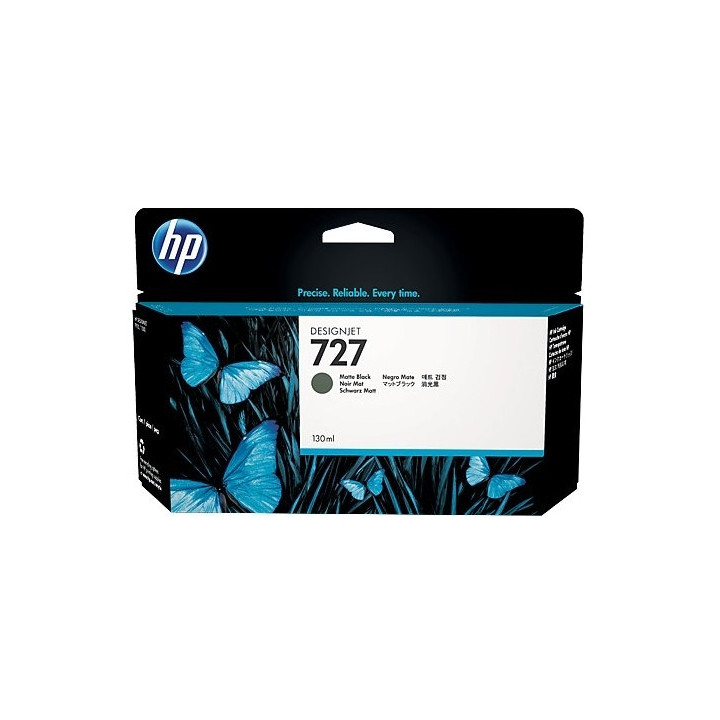 HP 727 130-ml Mate Black Ink Cartridge