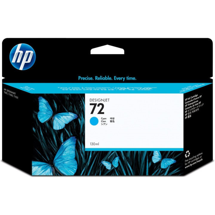 HP 72 130-ml Cyan Ink Cartridge