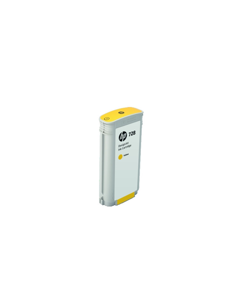 HP 728 130-ml Yellow DesignJet Ink Cartridge