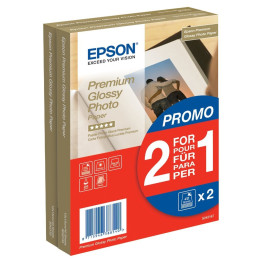 Epson Premium Glossy Photo Paper, 100 x 150 mm, 255g/m2, 80 Blatt