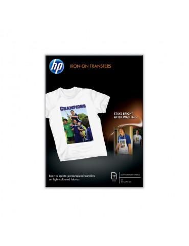 HP Iron-on Transfers-12 sht/A4/210 x 297 mm
