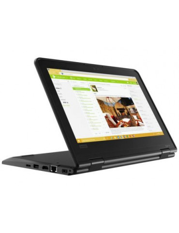 Лаптоп Lenovo ThinkPad Yoga 11e, Intel Celeron N4120, 11.6" HD тъчскрийн, 4GB RAM, 128GB SSD , Windows 10 Pro - 20LNS1TL00
