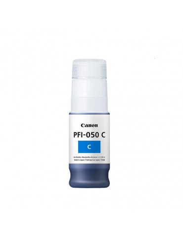 Консумативи за плотери Canon Pigment Ink Tank PFI-050, Cyan - 5699C001AA