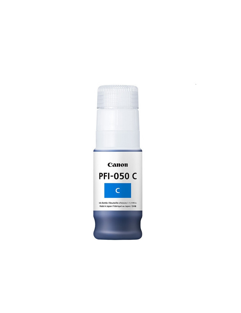 Консумативи за плотери Canon Pigment Ink Tank PFI-050, Cyan - 5699C001AA