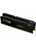 RAM памет Kingston 32GB(2x16GB) DDR5 5600MHz DDR5 CL36 FURY Beast Black - KF556C36BBEK2-32