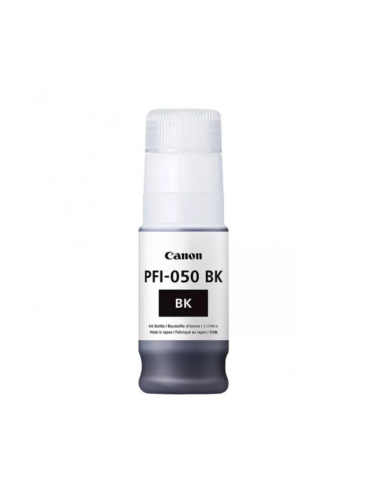 Консумативи за плотери Canon Pigment Ink Tank PFI-050, Black - 5698C001AA