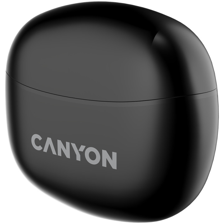 Bluetooth слушалки Canyon TWS-5 с микрофон, BT V5.3, черен - CNS-TWS5B
