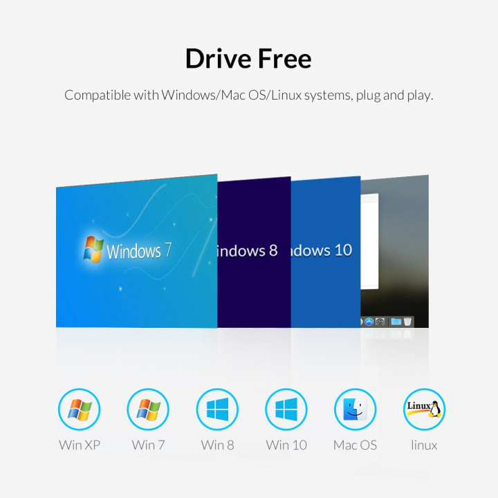 Адаптер Orico USB to LAN 100Mbps black - UTK-U2 - UTK-U2-BK
