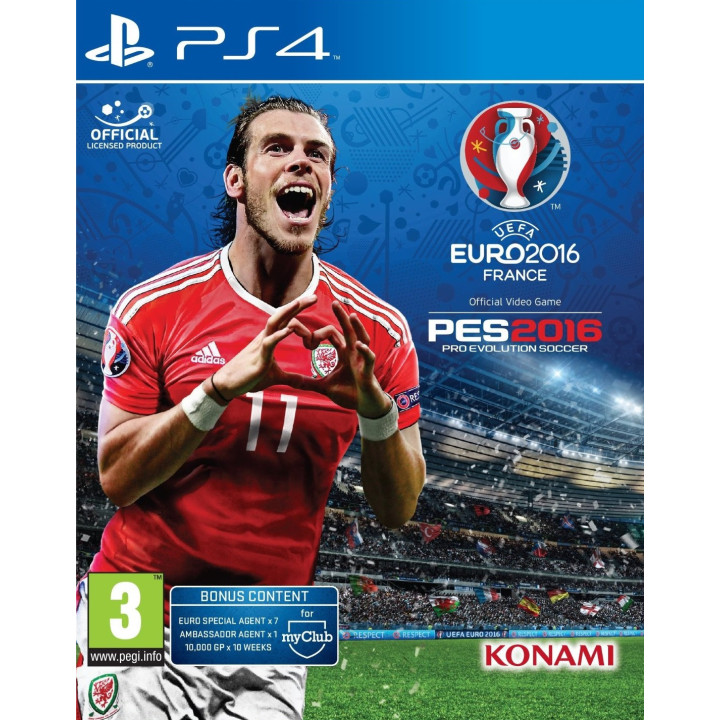 UEFA Euro 2016 Pro Evolution Soccer (PS4)