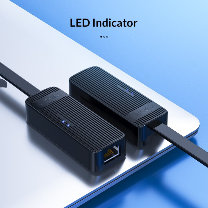 Адаптер Orico USB3.0 to LAN Gigabit 1000Mbps black - UTK-U3