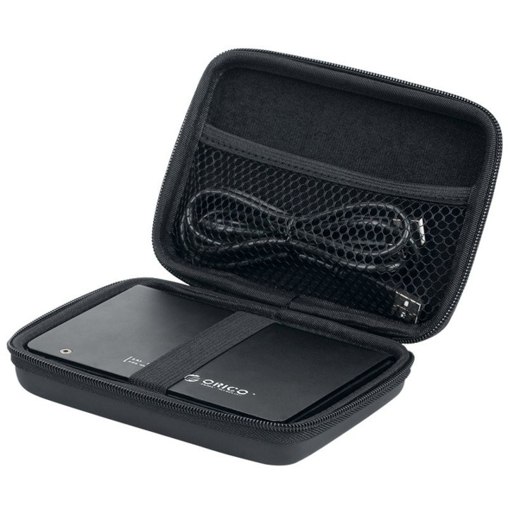 Калъф за външни дискове Orico 2.5" Black - PHB-25-BK