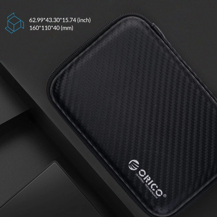Калъф за външни дискове Orico 2.5" Black - PHM-25-BK