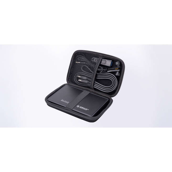 Калъф за външни дискове Orico 2.5" Black - PHD-25-BK
