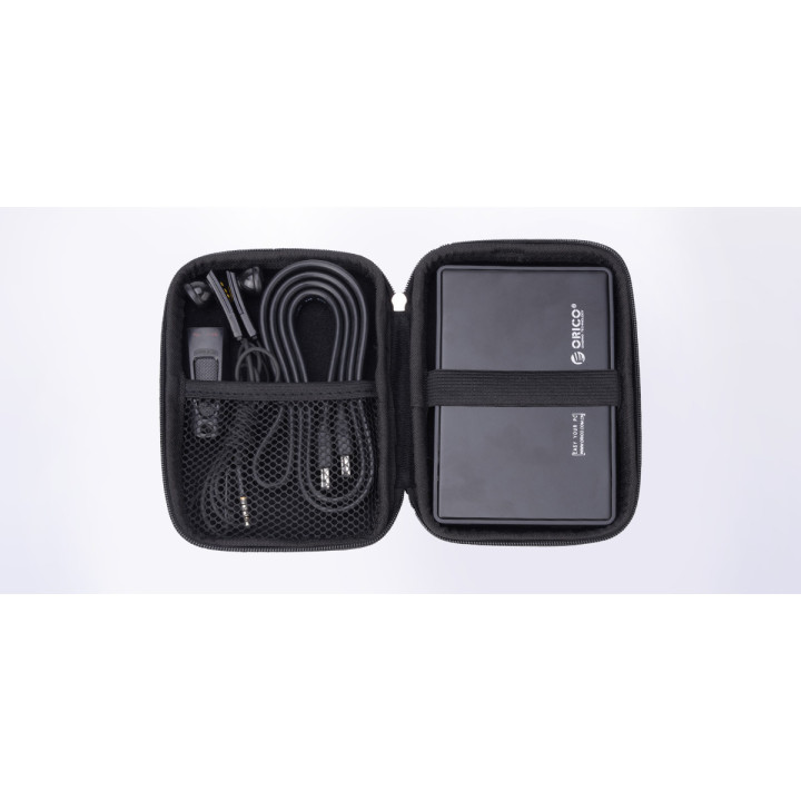 Калъф за външни дискове Orico 2.5" Black - PHD-25-BK