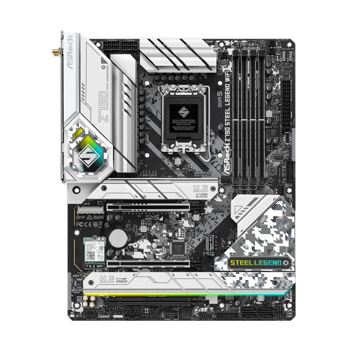Дънна платка AsRock Z790 Steel Legend Wi-Fi 6E, LGA1700, DDR5, PCIe 5.0