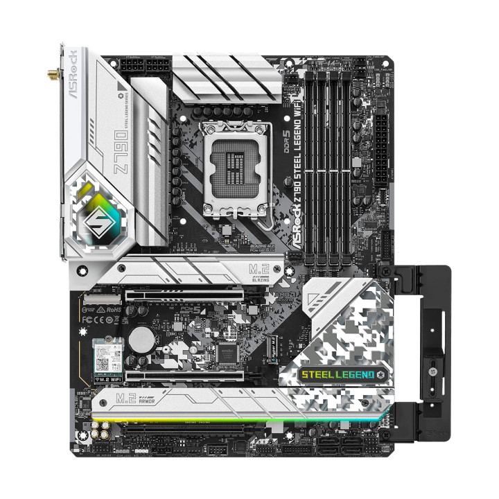 Дънна платка AsRock Z790 Steel Legend Wi-Fi 6E, LGA1700, DDR5, PCIe 5.0