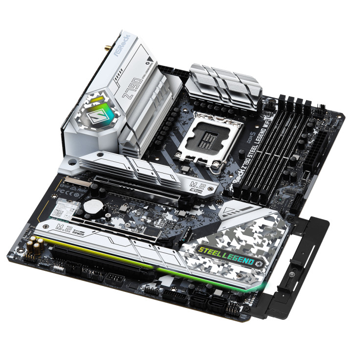 Дънна платка AsRock Z790 Steel Legend Wi-Fi 6E, LGA1700, DDR5, PCIe 5.0