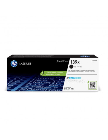Консумативи за лазерен печат HP 139X High Yield Black Original LaserJet Toner Cartridge - W1390X
