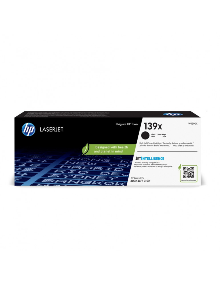 Консумативи за лазерен печат HP 139X High Yield Black Original LaserJet Toner Cartridge - W1390X
