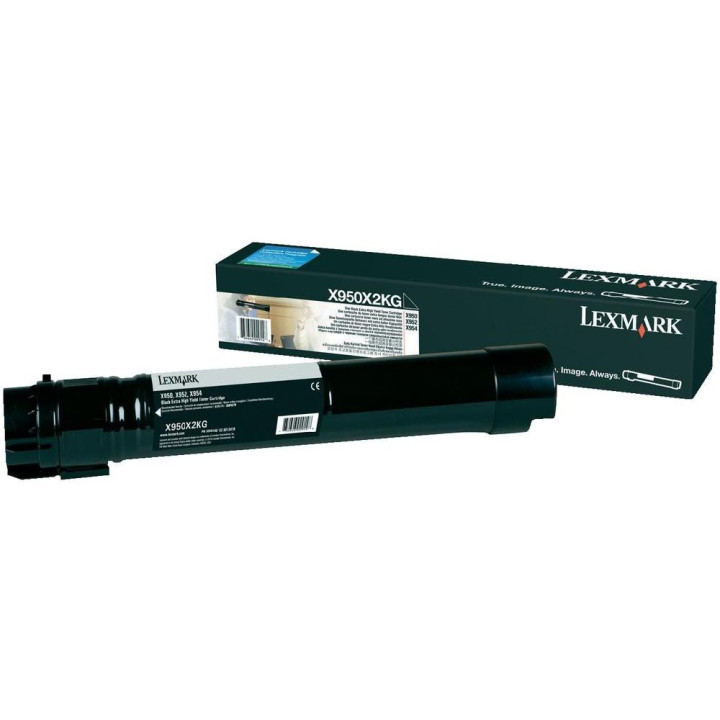 Lexmark X950, X952, X954 Black Extra High Yield Toner Cartridge