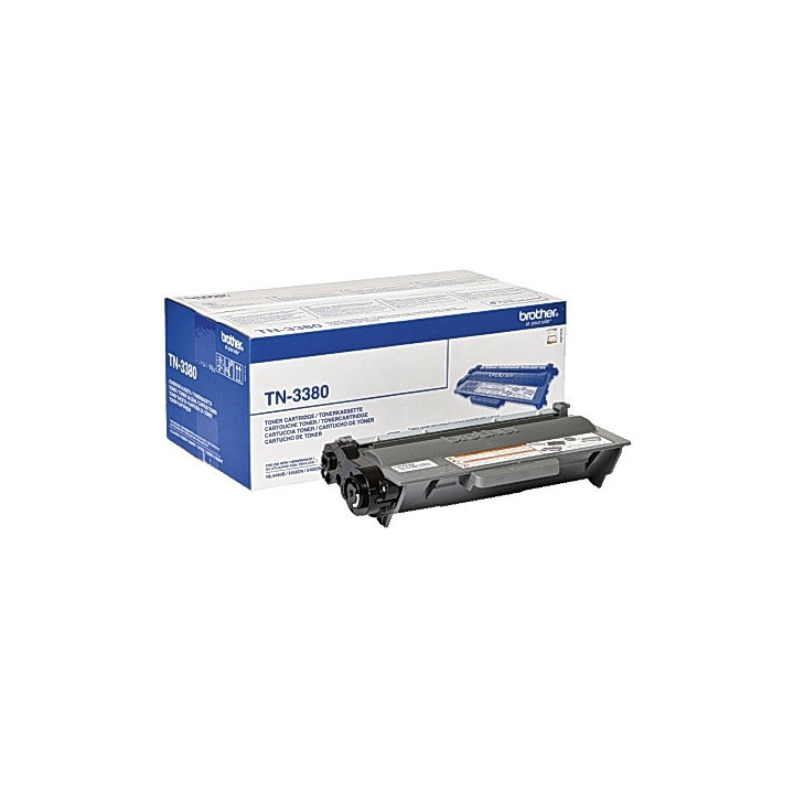 Brother TN-3380 Toner Cartridge High Yield for HL-5440D, 5450DN, 5470DW, 6180DW